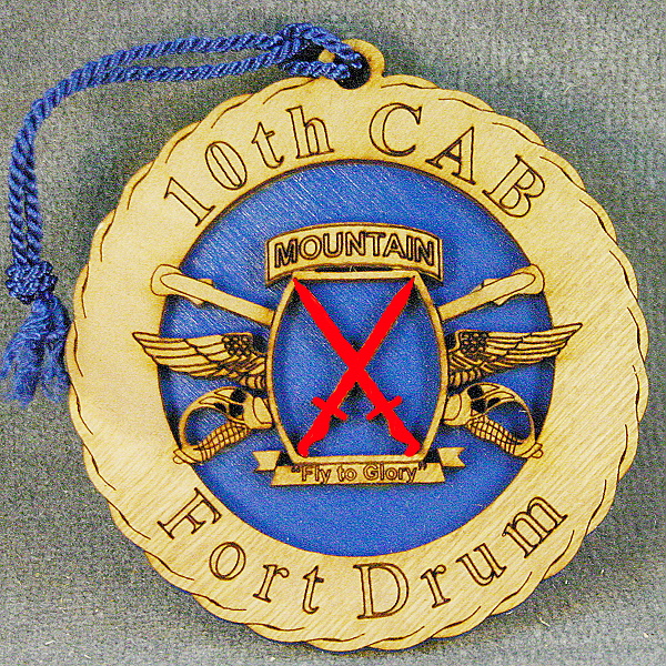 10th CAB - Fort Drum Ornament
